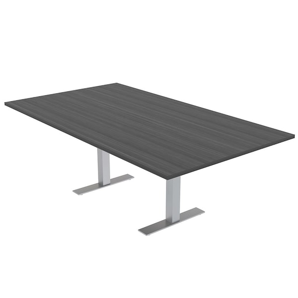 47.25 in W, 71.5 in L, 29 in H, Engineered Wood Top, Grey